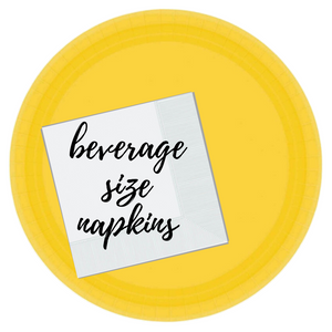 Paper Napkins Pale Blue
