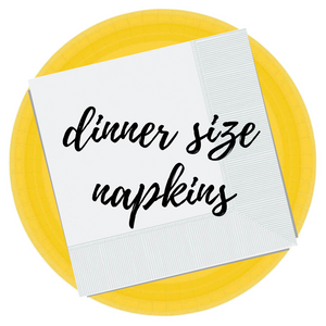 Paper Napkins Pale Blue