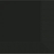Load image into Gallery viewer, Paper Napkins Black