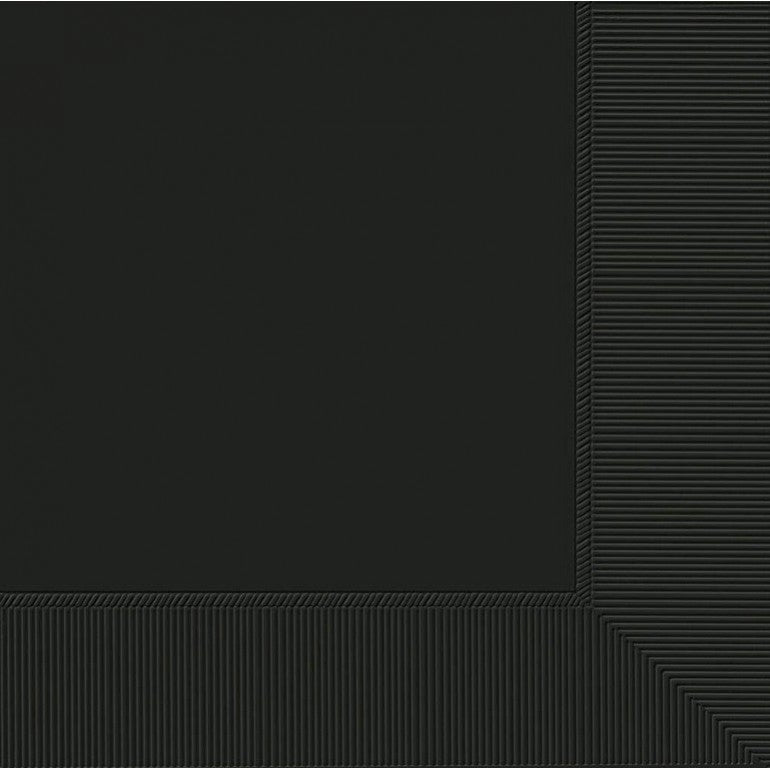 Paper Napkins Black