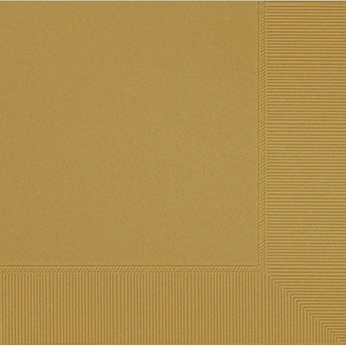 Paper Napkins Gold