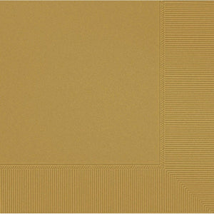 Paper Napkins Gold