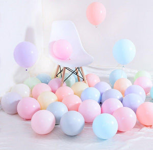 Matte Pastel Latex Balloons