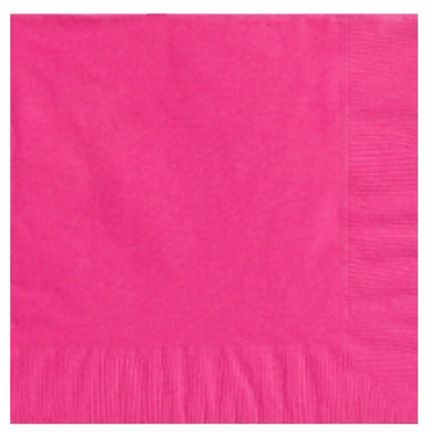 Paper Napkins Bright Pink