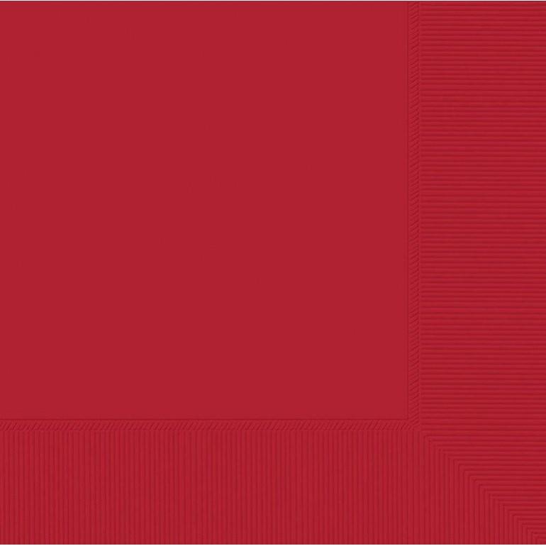 Paper Napkins Red